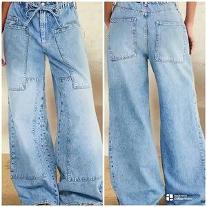 Stylish Light Blue Flare Jeans for Women